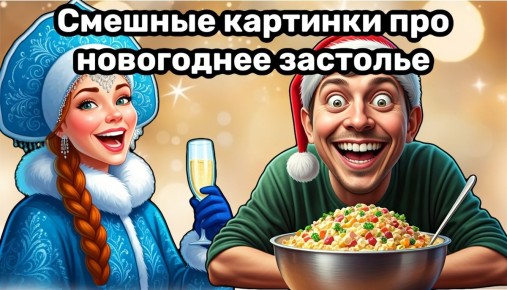 Смешные истории о новогоднем столе: оливье и не только