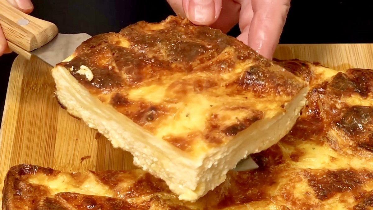 Ленивая ачма с творогом и лавашом: быстро, просто, вкусно