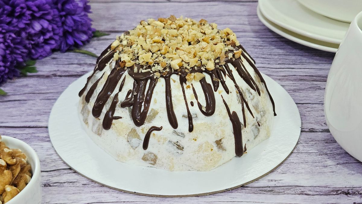 Легкий яблочный панчо без сахара и глютена всего за 93 калории