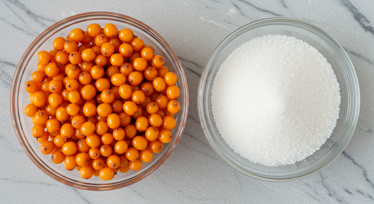 Как сохранить облепиху с сахаром на зиму и наслаждаться вкусом лета