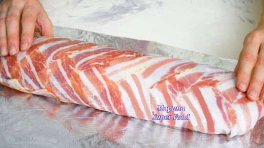 Непревзойденный 'Полосатый' рулет: идеальная закуска для праздника