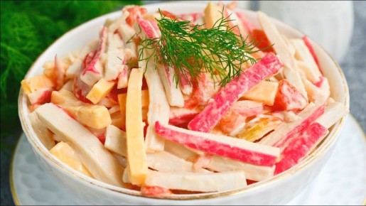 Удивительный салат «Красное море» для любого стола