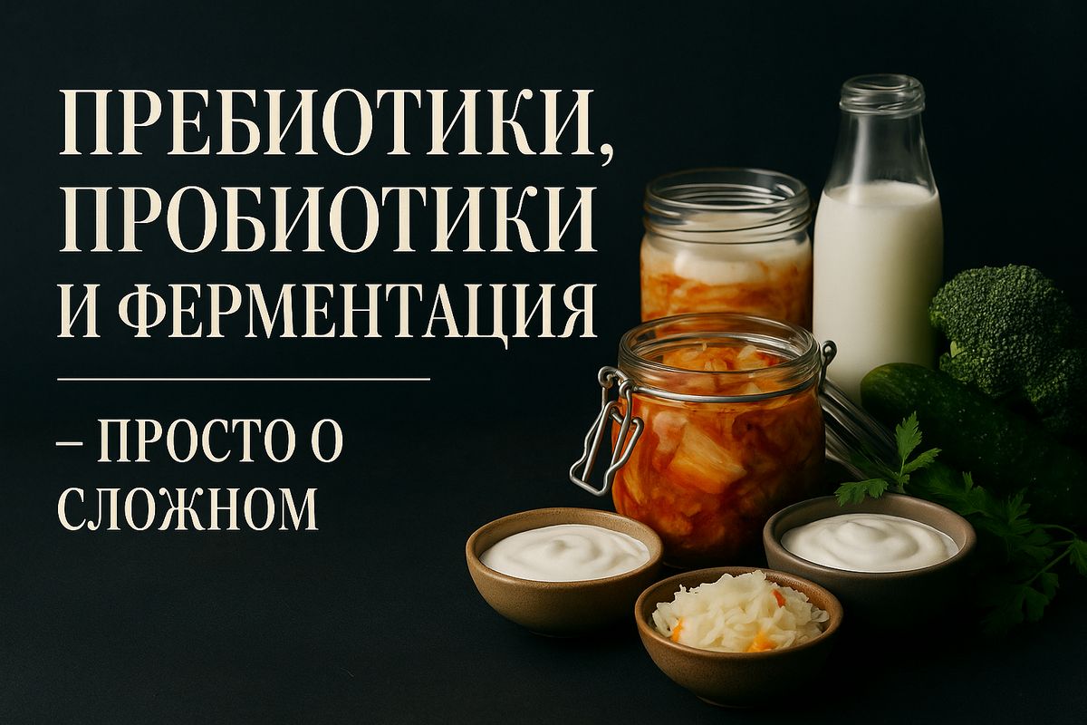 Разница между пребиотиками, пробиотиками и ферментированными продуктами: что нужно знать для здоровья кишечника