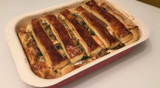 Пирог с рыбой и рисом: как приготовить вкусное угощение