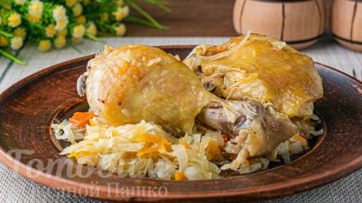 Запеченная курица с капустой: простота и вкус в одном блюде