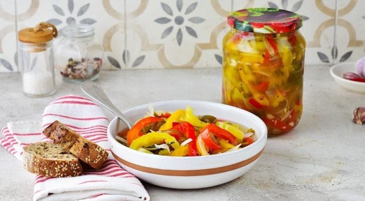 Вкусные запасы: маринованный перец «два в одном» на зиму