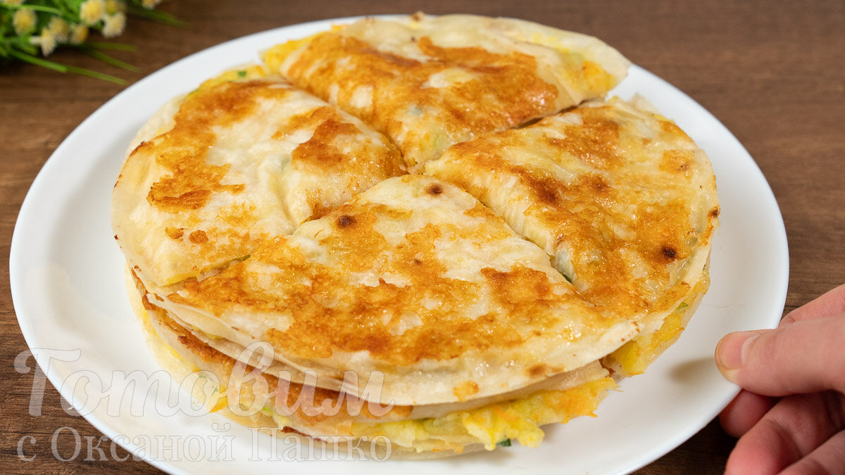 Лепешки с картошкой в лаваше: идеальный вариант для быстрого ужина