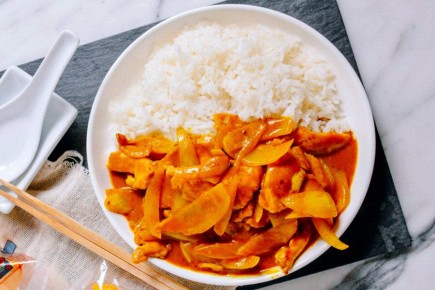 Быстрый карри с курицей — готовьте за 15 минут