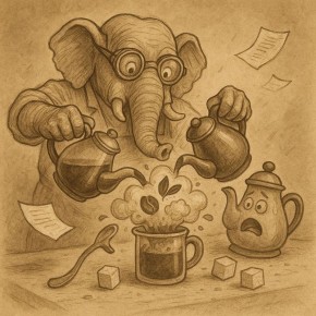 Что произойдет при смешивании чая и кофе?