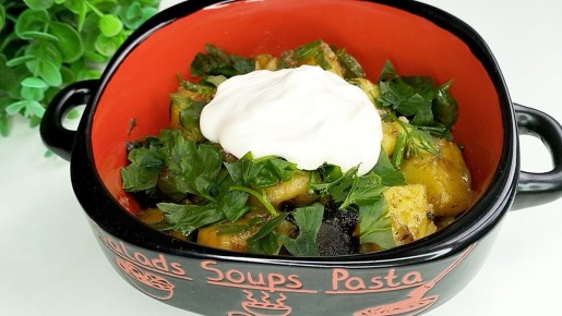 Восхитительное жаркое с картошкой и грибами