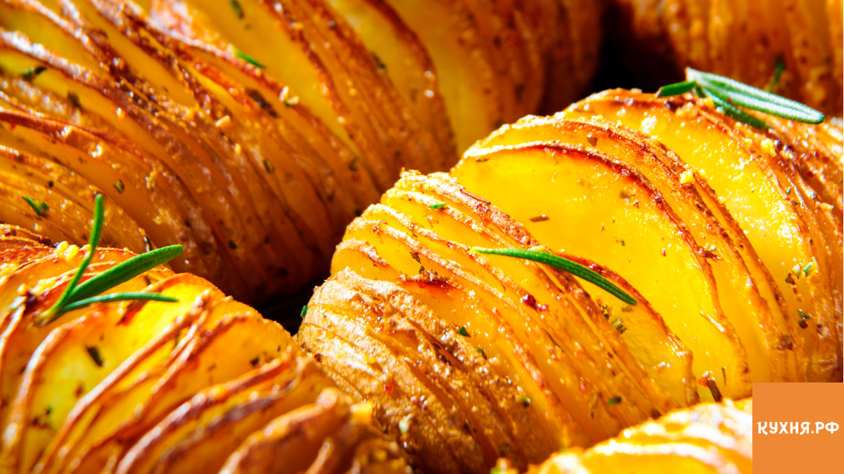 Хасселбек с беконом: превращаем картофель в шедевр кухни