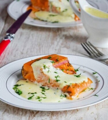 Вкусный путь к идеальному ужину: запеченная красная рыба с сливочным соусом