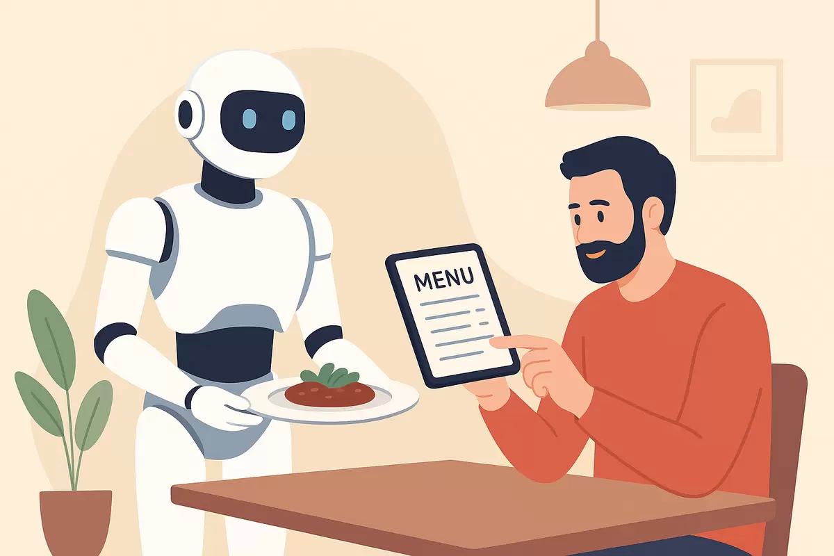 Роботы и технологии в ресторанах: как они изменяют общественное питание