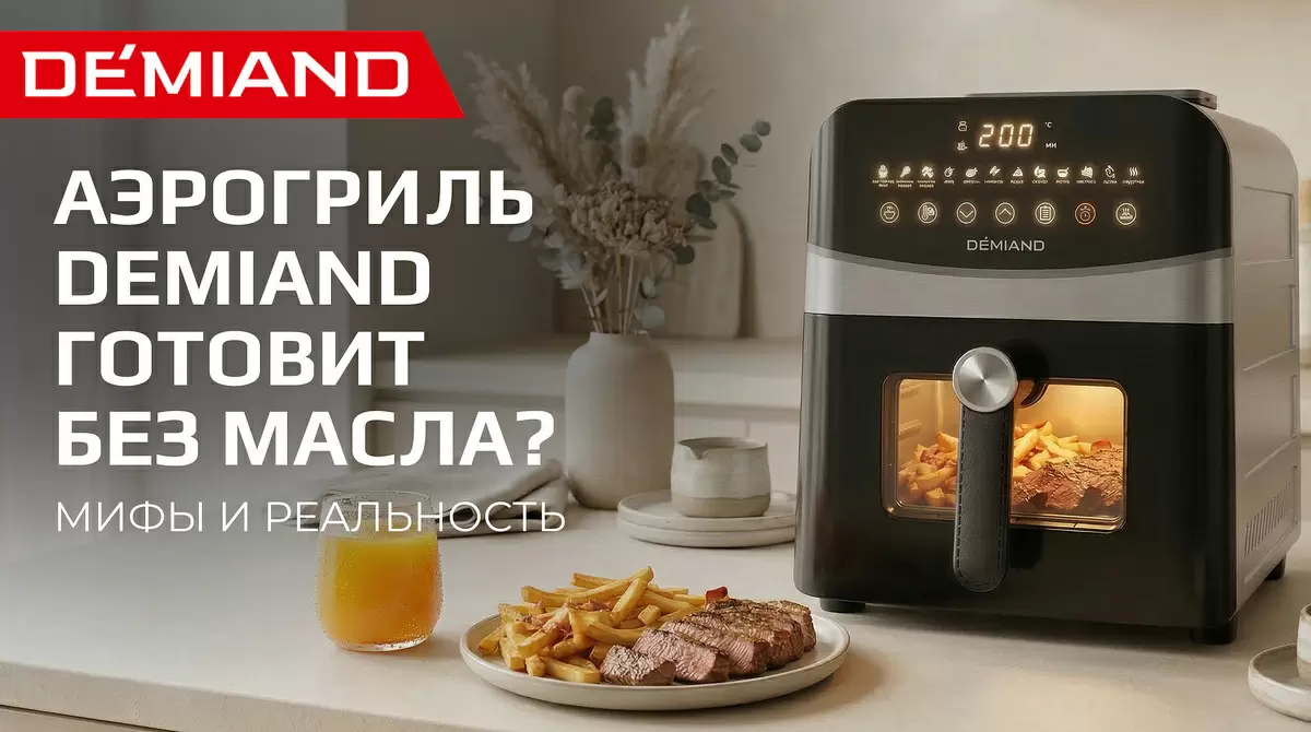 Готовка без масла: мифы и реальность аэрогриля