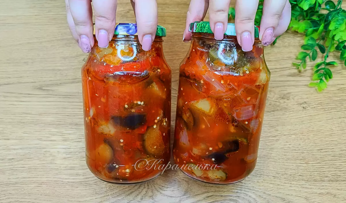 Салат из баклажанов на зиму: восхитительная закуска для вашего стола