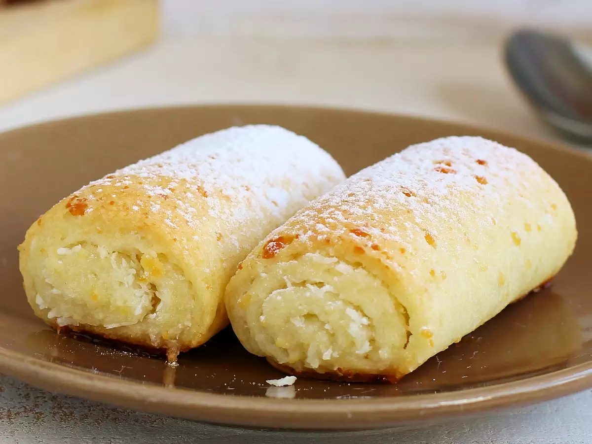 Вкусные трубочки из творога: легко и быстро!