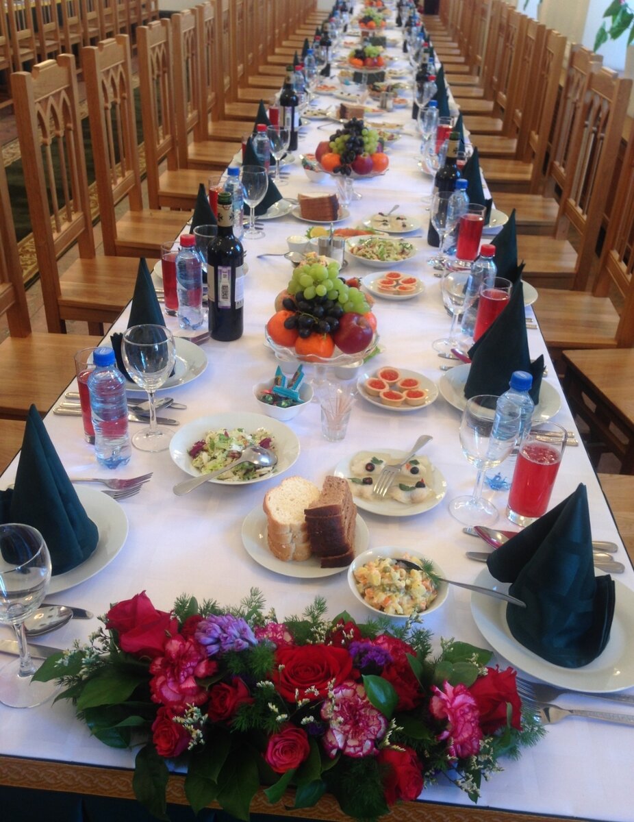 Монастырская кухня к Вербному Воскресенью