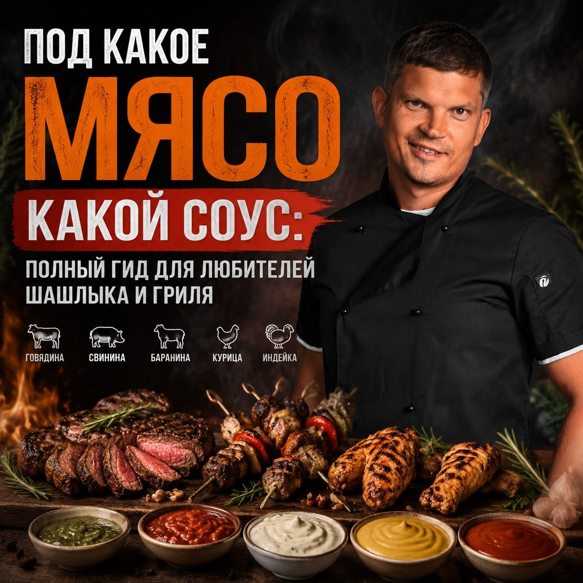 Соусы, которые сделают ваш шашлык неповторимым