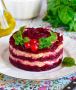 Нежный салат из свеклы с сыром и чесноком для любого стола