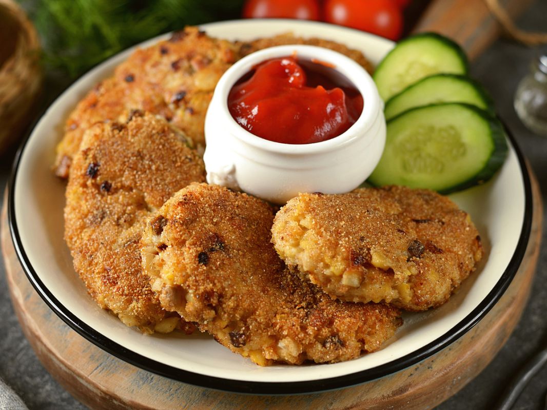 Необычные вегетарианские котлеты: быстро, просто, вкусно