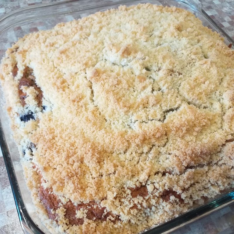 Сметанный кекс с черникой: нежное лакомство с хрустящей корочкой