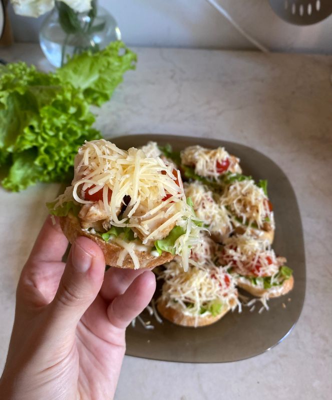 Энергия вкуса: брускетта «Цезарь» вдохновляет кулинаров